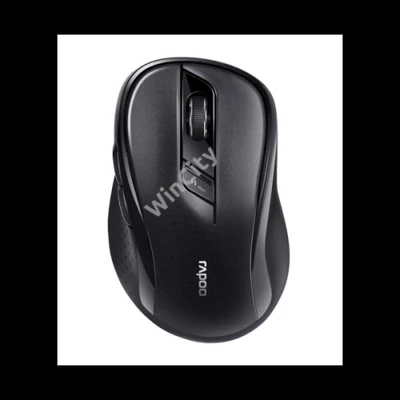 RAPOO 184535, MULTIMODE "M500" BLUETOOTH + 2,4GHZ OPTIKAI EGÉR, FEKETE
