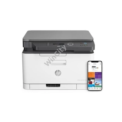 HP 3 in 1 színes MFP Color Laser 178nw 18/4ppm/600x600dpi, 128MB, USB 2.0, Háló, WIFI