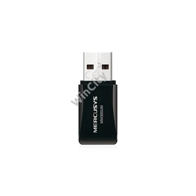 MERCUSYS Wireless Adapter USB N-es 300Mbps, MW300UM