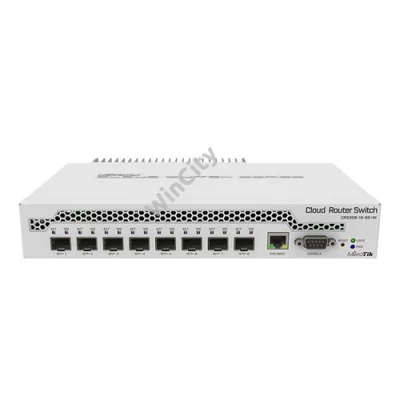 MIKROTIK Cloud Router Switch 1x1000Mbps + 8x10gbps SFP+, Fémházas, Rackes - CRS309-1G-8S+IN