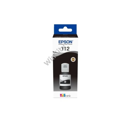 EPSON Tintapatron 112 EcoTank Pigment Black ink bottle