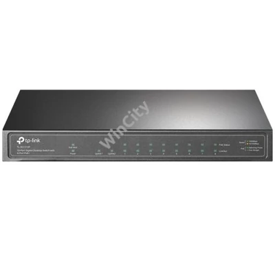 TP-LINK Switch 9x1000Mbps (8xPOE+) + 1xGigabit SFP, TL-SG1210P