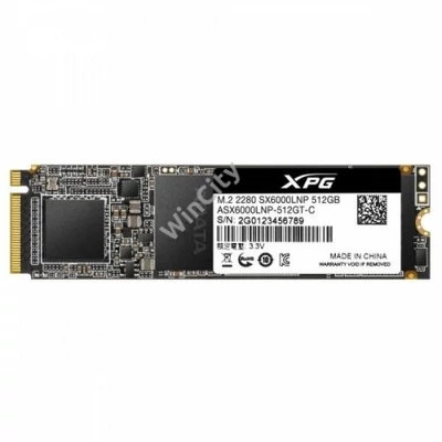 ADATA SSD M.2 2280 NVMe Gen3x4 512GB SX6000 Lite