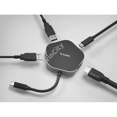 D-LINK USB-C HUB 2xUSB + 1xHDMI +1xUSB Type-C, DUB-M420