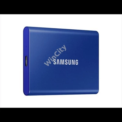 SAMSUNG Hordozható SSD T7 USB 3.2 2TB (Kék)