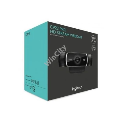 LOGITECH Webkamera - C922 HD 1080p Mikrofonos