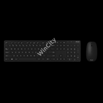 ASUS ACCY Egér+Bill W5000 Vezeték nélküli Magyar, Fekete