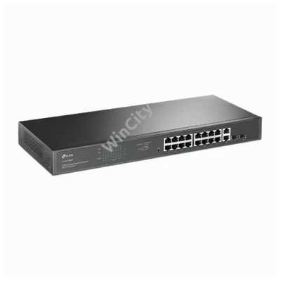 TP-LINK Switch 18x1000Mbps (16xPOE+) + 2xGigabit SFP, TL-SG1218MP