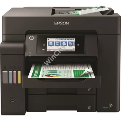 EPSON Tintasugaras nyomtató - EcoTank L6550 (A4, MFP, színes, 4800x2400 DPI, 32 lap/perc, USB/LAN/Wifi)