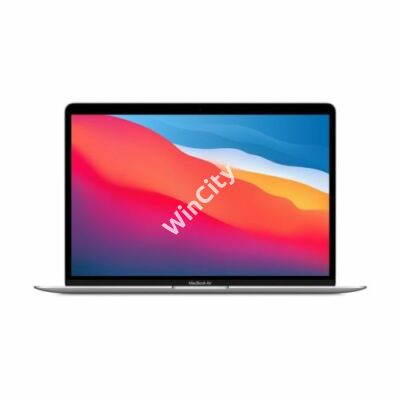 Apple Macbook Air 13.3" M1 8C CPU/7C GPU/8GB/256GB - Silver - HUN KB (2020)