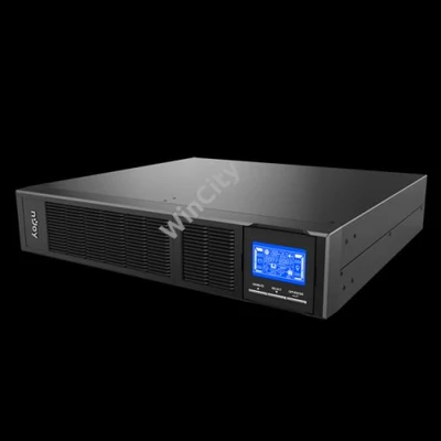 NJOY Szünetmentes Balder 1000, 1000VA, 1000W, Online rack (2U), LCD display