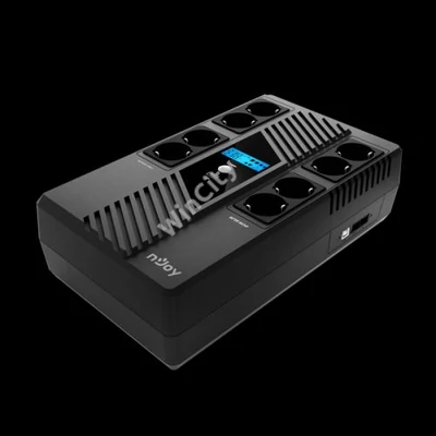 NJOY Szünetmentes Token 800, 600VA, 360W, Line-Interactive, USB