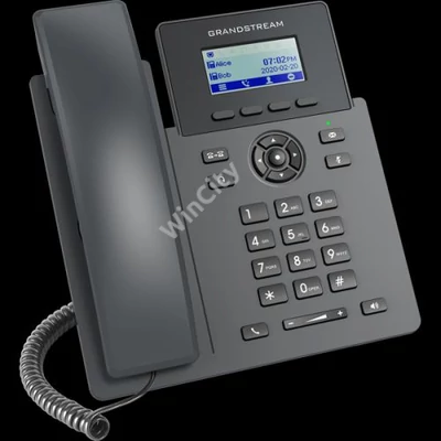 GRANDSTREAM IP Telefon 2 vonalas Carrier-Grade, HD színes LCD kijelző POE, GRP2601P