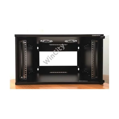 CANOVATE Faliszekrény 6U 545x400mm mély 19" lapraszerelt
