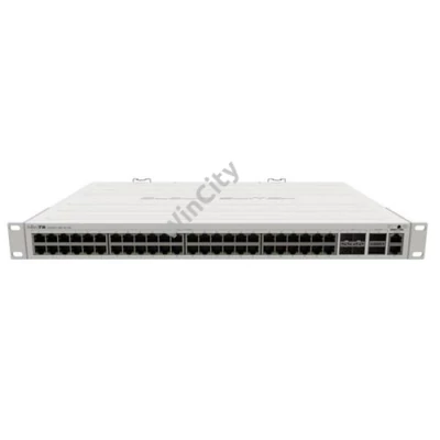 MIKROTIK Cloud Router Switch 48x1000Mbps + 4x10Gbps SFP+ + 2x40Gbps QSFP+, Rackes - CRS354-48G-4S+2Q+RM
