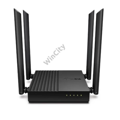 TP-LINK Wireless Router Dual Band AC1200 1xWAN(1000Mbps) + 4xLAN(1000Mbps), Archer C64