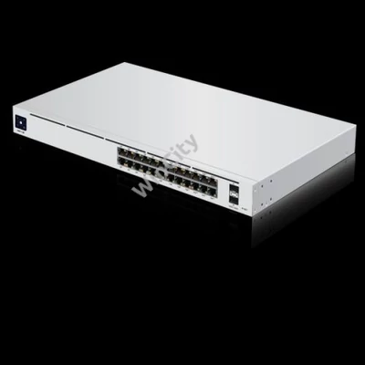 UBiQUiTi Switch 24x1000Mbps + 2x10000Mbps SFP+, Menedzselhető, Rackes - USW-PRO-24