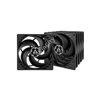 ARCTIC COOLING Rendszerhűtő Ventilátor P14 PWM PST Fekete, 14cm (5-PACK)