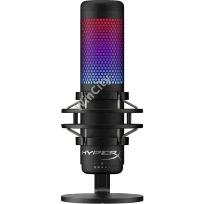 HP HYPERX vezetékes mikrofon QuadCast S RGB - fekete
