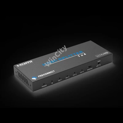 PROCONNECT Splitter, HDMI 2.0, 4K@60Hz, 1x4