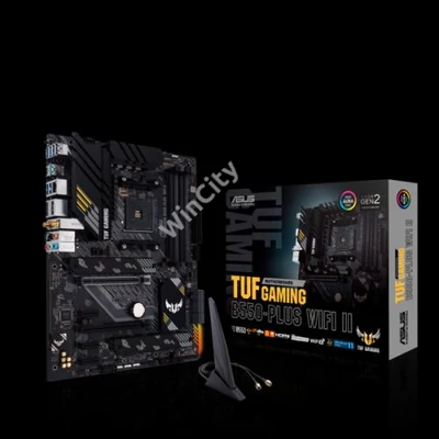 ASUS Alaplap AM4 TUF GAMING B550-PLUS WIFI II AMD B550, ATX