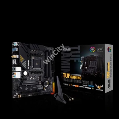 ASUS Alaplap AM4 TUF GAMING B550M-PLUS WIFI II AMD B550, mATX