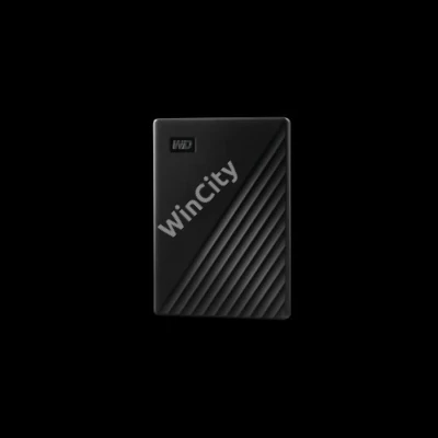 WESTERN DIGITAL 2.5" USB 3.2 HDD 5TB MY PASSPORT 5400rpm fekete