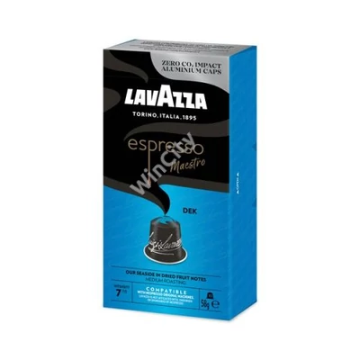 LAVAZZA Decaffeina Nespresso kompatibilis alumínium kapszula csomag 10 db x 5.8g, koffeinmentes