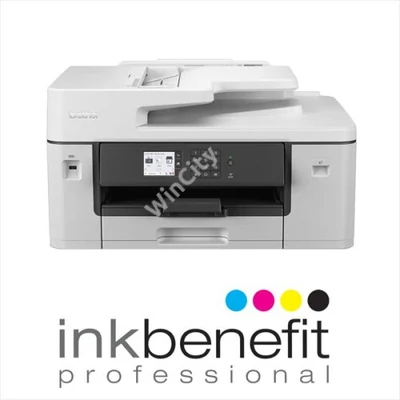 BROTHER Tintasugaras MFP NY/M/S/F MFCJ3540DW, A3, 28 lap/perc, WiFi/LAN/USB, ADF, duplex, 4800x1200dpi, 128MB