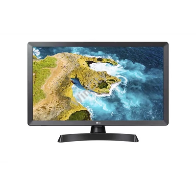 LG monitor/TV 23.6" 24TQ510S-PZ, 1366x768, 16:9, 250cd/m2, 2xHDMI/USB/WiFi/Bluetooth, hangszóró