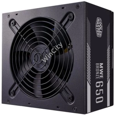 COOLER MASTER Tápegység MWE 650W, 12cm, 80+ Bronze V2, Aktív PFC