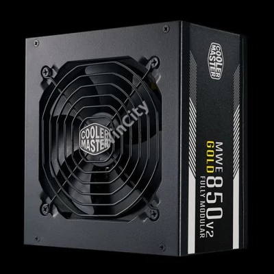 COOLER MASTER Tápegység Moduláris, MWE 850W, 12cm, 80+ Gold V2