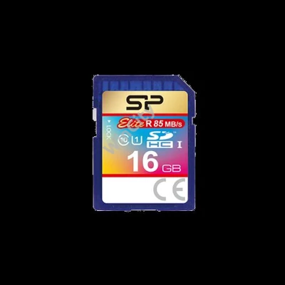 SILICON POWER Memóriakártya SDHC 16GB CL10 UHS-I