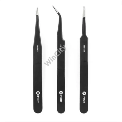 IFIXIT Gripping Tools EU145060-3, Precision Tweezers Set