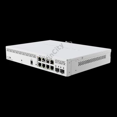 MIKROTIK Cloud Smart Switch 8x1000Mbps + 2x10000Mbps SFP+, Menedzselhető, Rackes - CSS610-8P-2S+IN