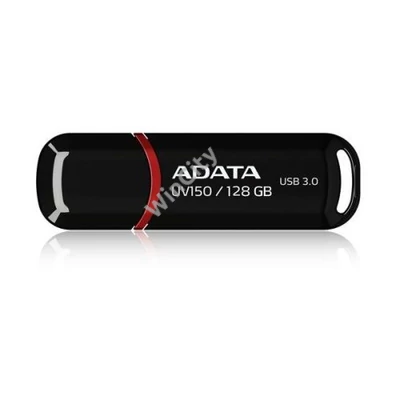 ADATA Pendrive 128GB, UV150 USB 3.2, Fekete