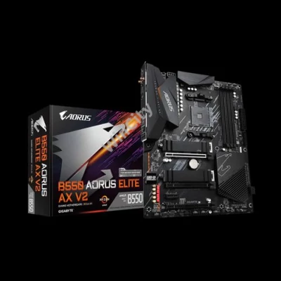 GIGABYTE Alaplap AM4 B550 AORUS ELITE AX V2 AMD B550, ATX