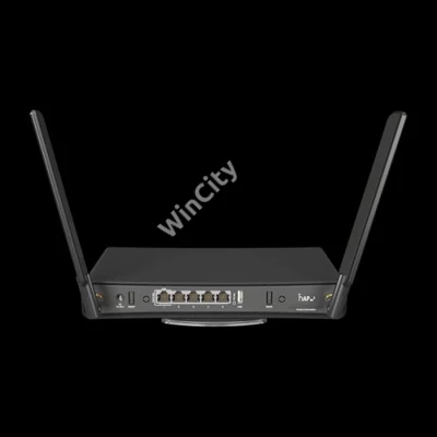 MIKROTIK Wireless Router hAP ax3, DualBand, 4x1000Mbps, 1x2500Mbps, AX1800, Asztali - C53UiG+5HPaxD2HPaxD