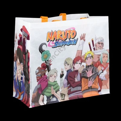 KONIX - NARUTO Shopping Bag M-es 40x45x20cm, Mintás