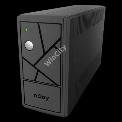 NJOY Szünetmentes 600VA - Keen 600 USB (2 Schuko, line-interaktív, fekete)