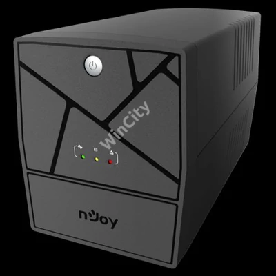 NJOY Szünetmentes 1000VA - Keen 1000 USB (4 Schuko, line-interaktív,fekete)