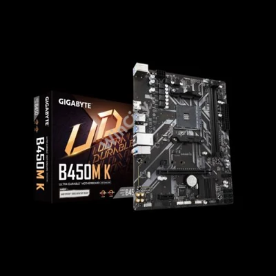 GIGABYTE Alaplap AM4 B450M K AMD B450, mATX