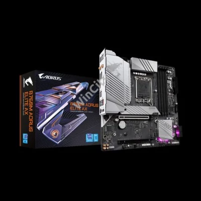 GIGABYTE Alaplap S1700 B760M AORUS ELITE AX INTEL B760, mATX