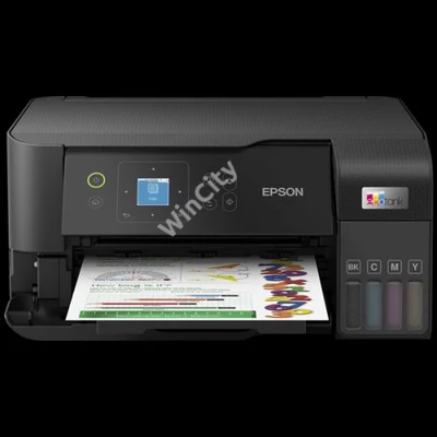 EPSON Tintasugaras nyomtató - EcoTank L3560 (A4, MFP, színes, 4800x1200 DPI, 33 lap/perc, USB/Wifi)
