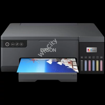 EPSON Tintasugaras nyomtató - EcoTank L8050 (A4, színes, 5760x1440 DPI, 25 lap/perc, USB/Wifi/Wifi Direct)