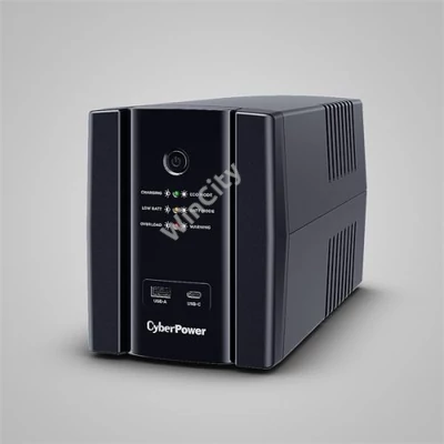 CYBERPOWER UPS UT1500EG (4 aljzat) 1500VA 900W, 230V szünetmentes tápegység LINE-INTERACTIVE