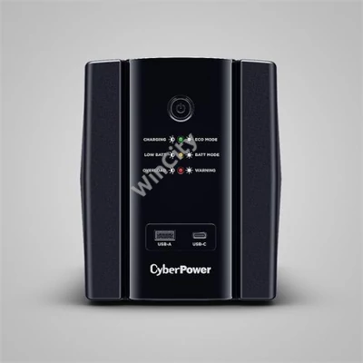 CYBERPOWER UPS UT2200EG (4 aljzat) 2200VA 1320W, 230V szünetmentes tápegység LINE-INTERACTIVE