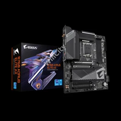 GIGABYTE Alaplap S1700 B760 AORUS ELITE AX INTEL B760, ATX