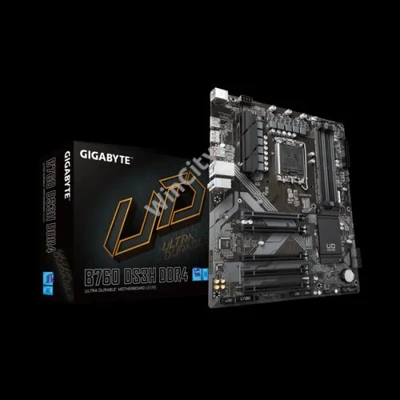 GIGABYTE Alaplap S1700 B760 DS3H DDR4 INTEL B760, ATX