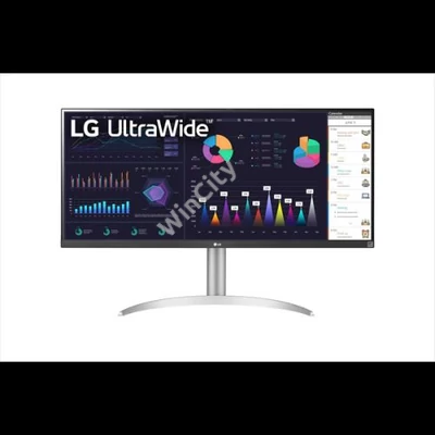 LG IPS monitor 34" 34WQ650, 2560x1080, 21:9, 400cd/m2, 5ms, HDMI/DisplayPort/USB-C, hangszóró